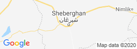 Shibirghan map