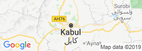Kabul map