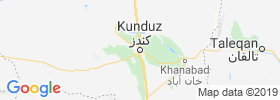 Kunduz map