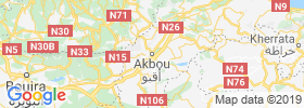 Akbou map