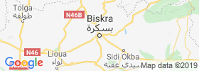 Biskra map