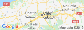 Chlef map