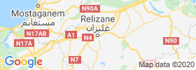 Relizane map