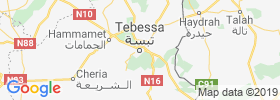 Tebessa map