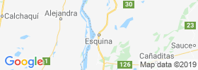 Esquina map
