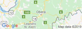 Obera map