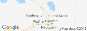 Centenario map