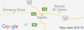 Zapala map