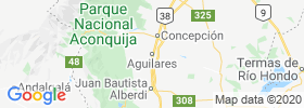 Aguilares map