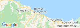 Burnie map