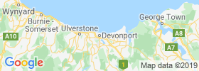 Devonport map