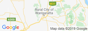 Wangaratta map