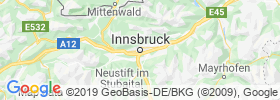 Innsbruck map