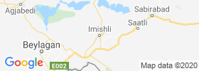 Imishli map