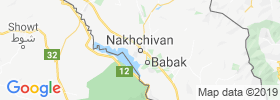 Nakhchivan map