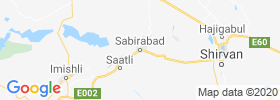 Sabirabad map