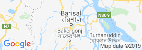 Barisal map