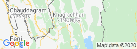 Khagrachhari map