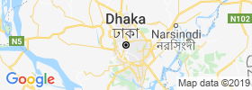 Dhaka map
