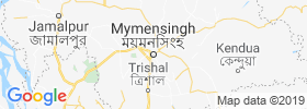 Mymensingh map
