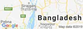 Tangail map