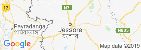 Jessore map