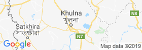 Khulna map