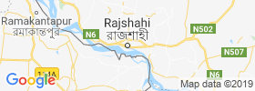 Rajshahi map