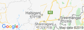 Habiganj map