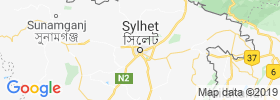 Sylhet map