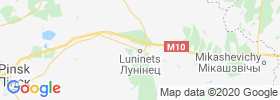 Luninyets map