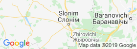 Slonim map