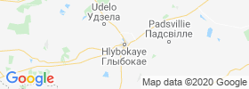 Hlybokaye map