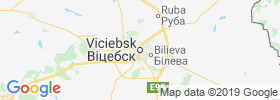 Vitebsk map