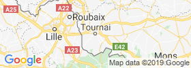 Tournai map
