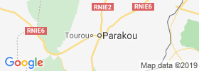 Parakou map