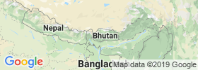 Thimphu map