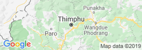 Thimphu map