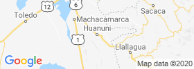 Huanuni map