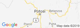 Potosi map