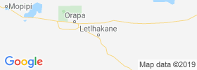 Letlhakane map