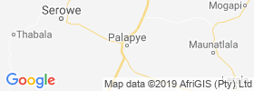 Palapye map