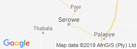 Serowe map