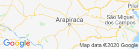 Arapiraca map