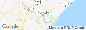 Penedo map