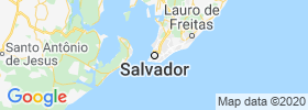 Salvador map