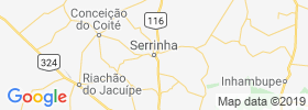 Serrinha map