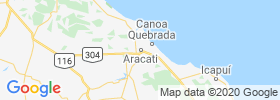 Aracati map
