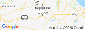 Itapage map