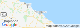 Paracuru map